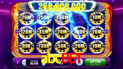Interface moderna da plataforma abcbet